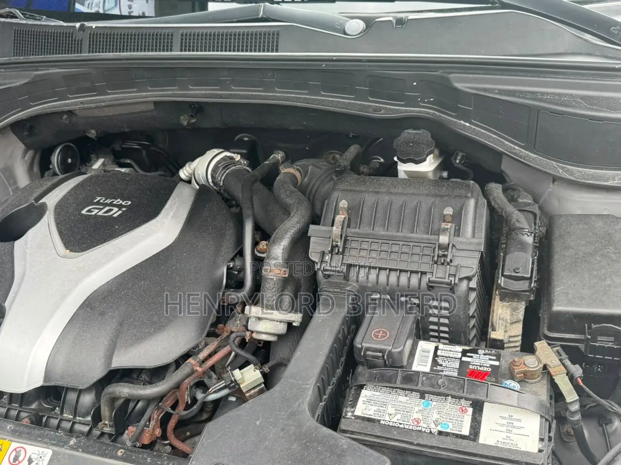 Hyundai Santa Fe Limited 4dr SUV (3.3L 6cyl 6A) 2014 Gray