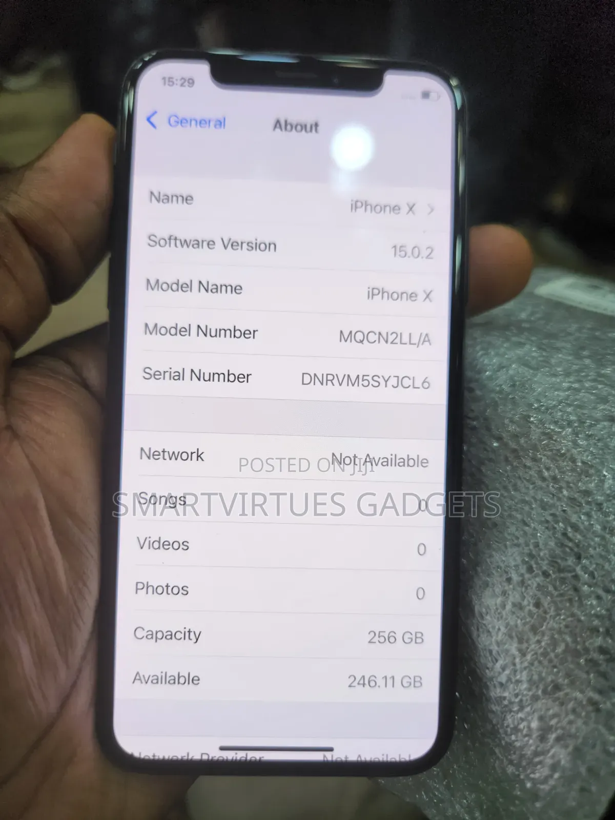 Apple iPhone X 256 GB Black