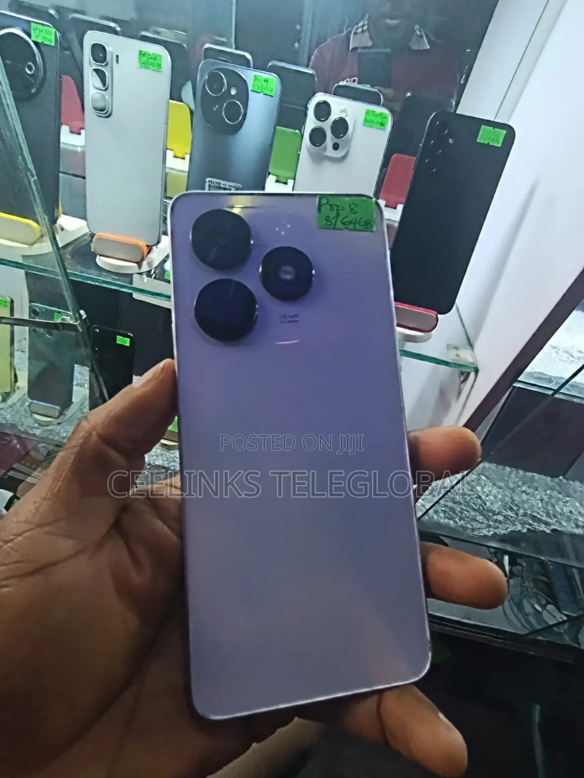 Tecno Pop 8 64 GB Blue