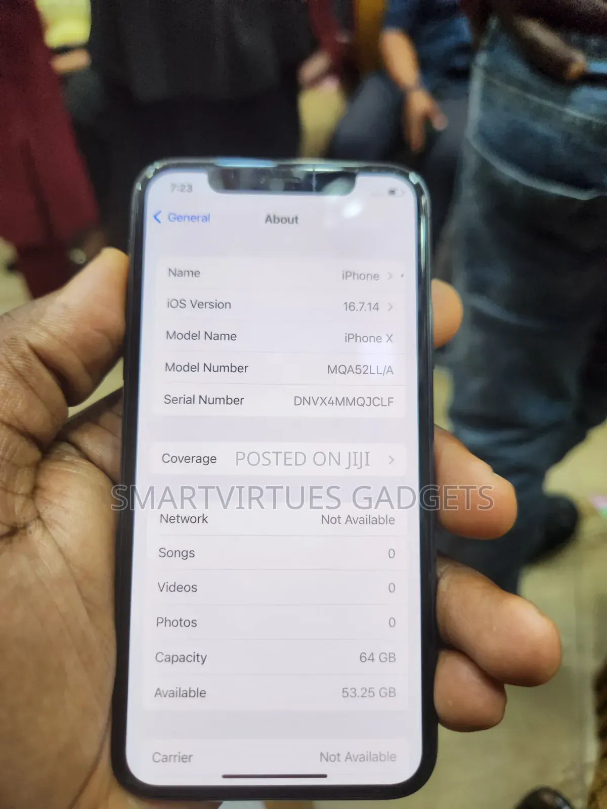 Apple iPhone X 64 GB Black