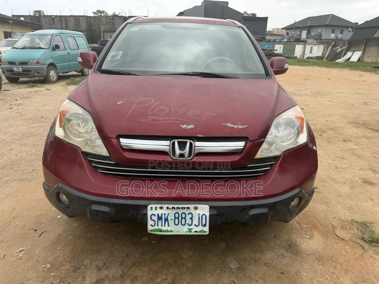 Honda CR-V 2008 Burgundy