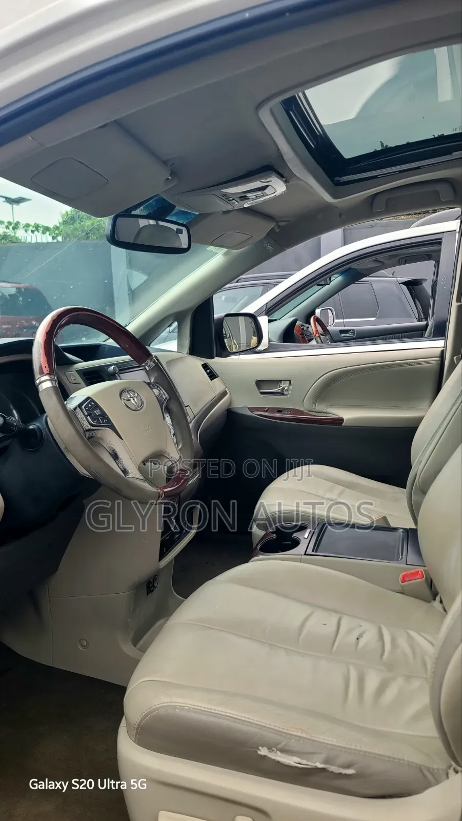 Toyota Sienna Limited 7 Passenger 2012 White