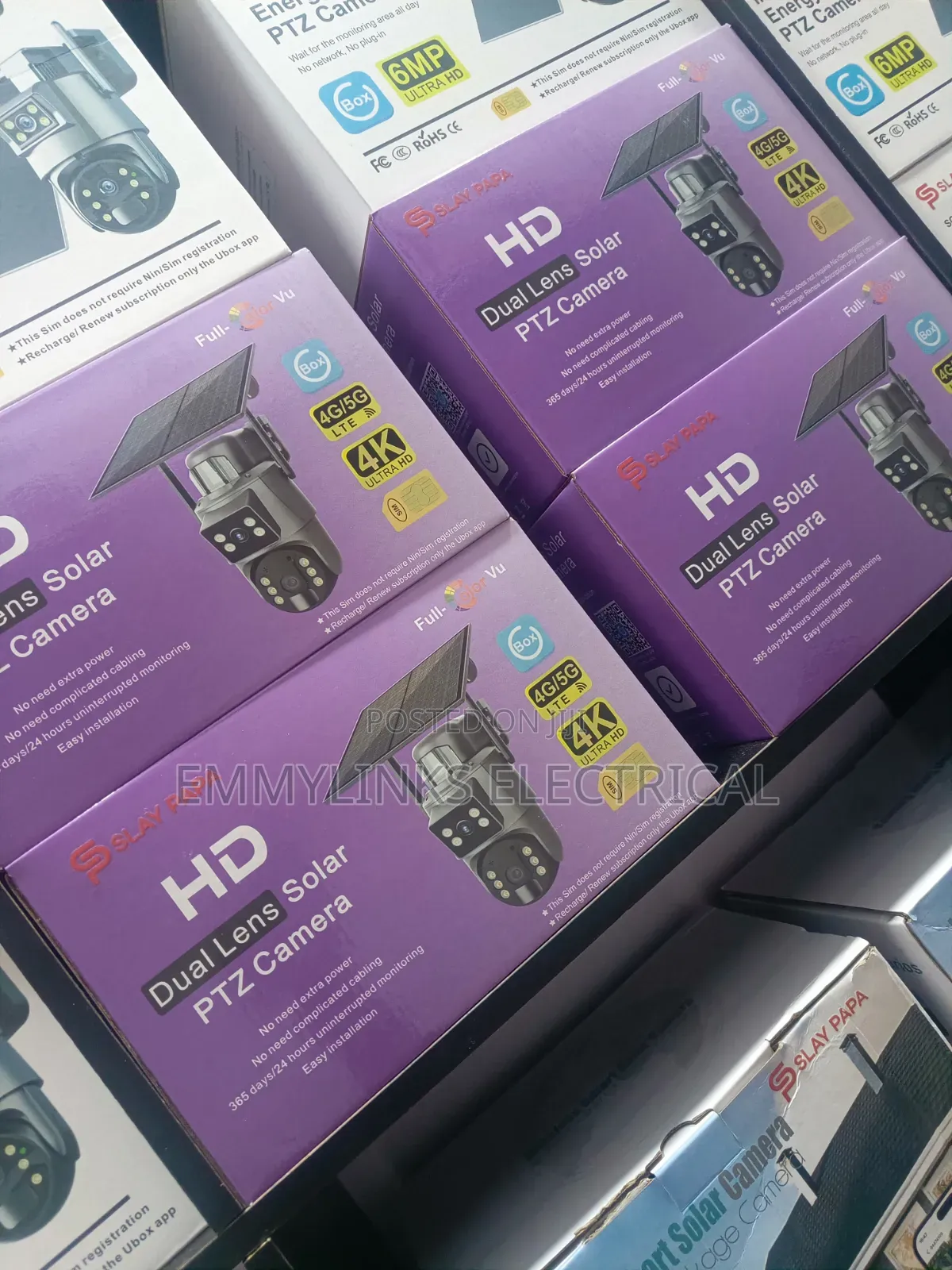 Ubox Dual Lens HD CCTV CAMERA