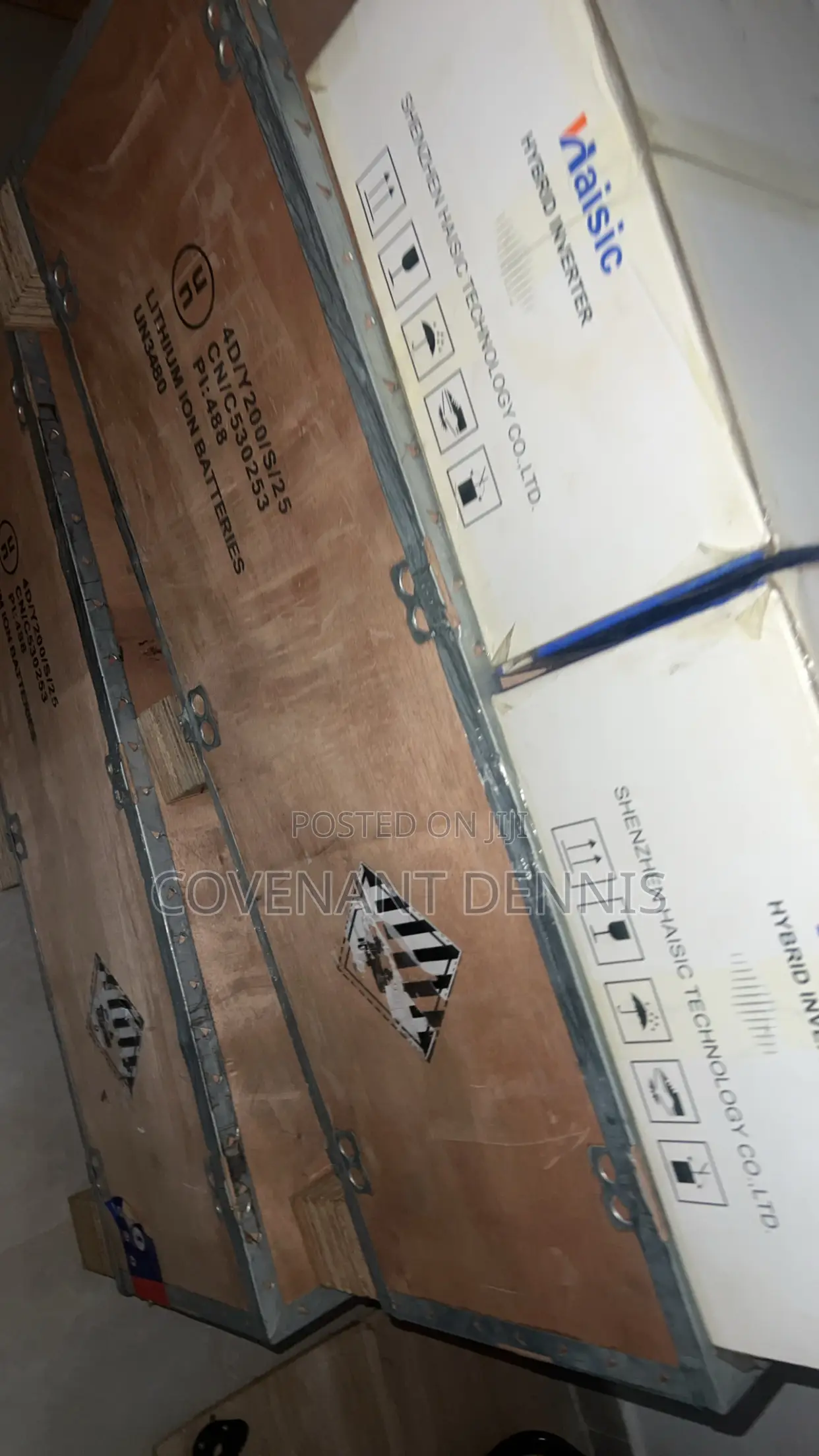 Haisic 15kwh 48v Lithium Battery With 6kva 48v Hybrid Inverter