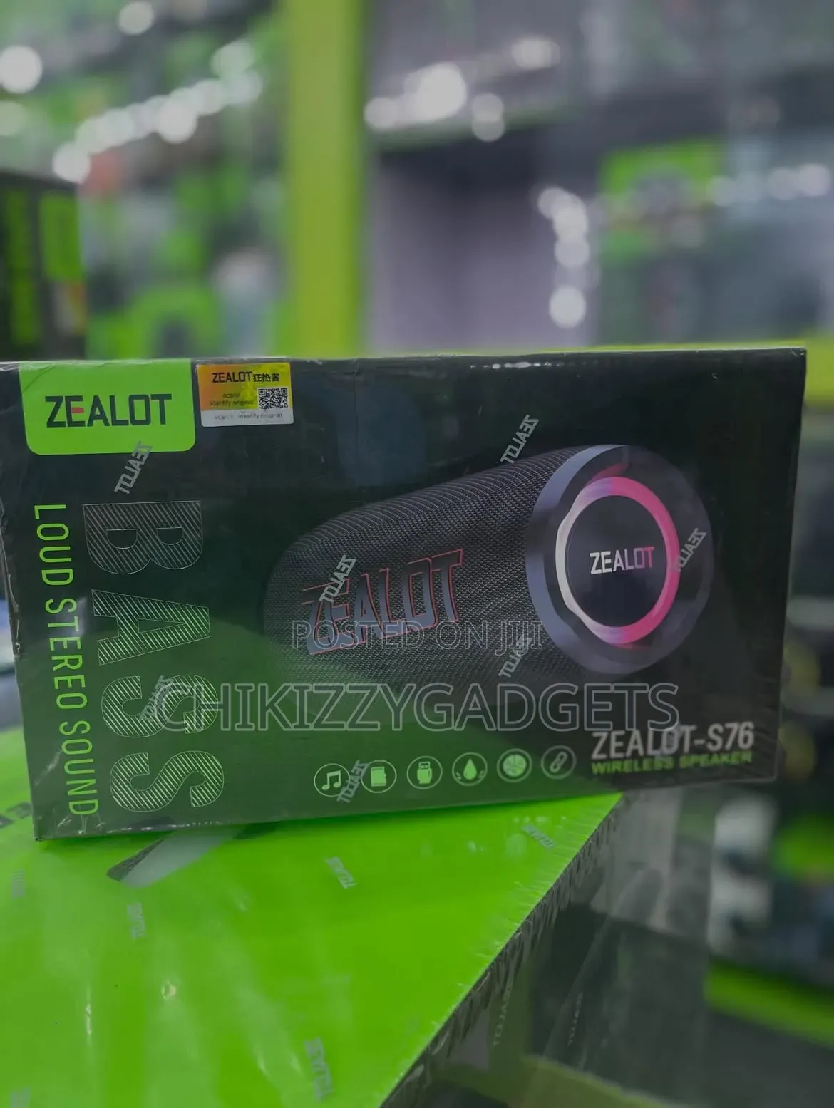 Brand New Zealot S76 Bluetooth Speaker