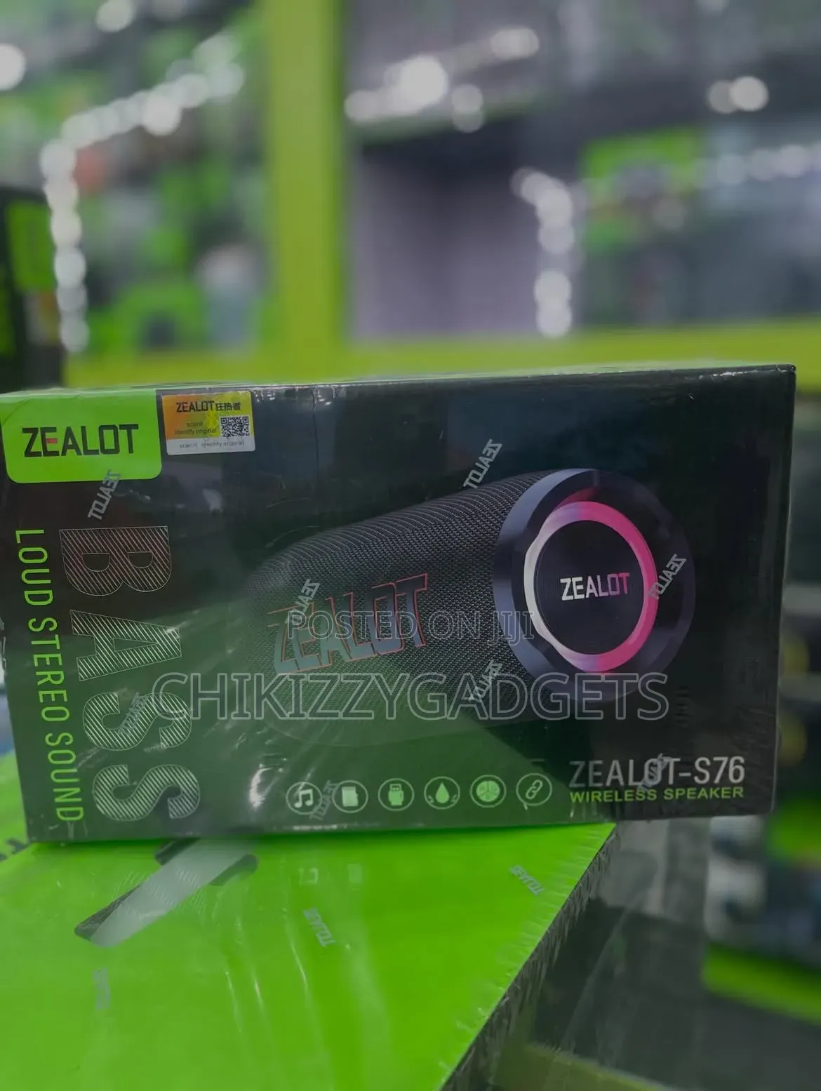Brand New Zealot S76 Bluetooth Speaker