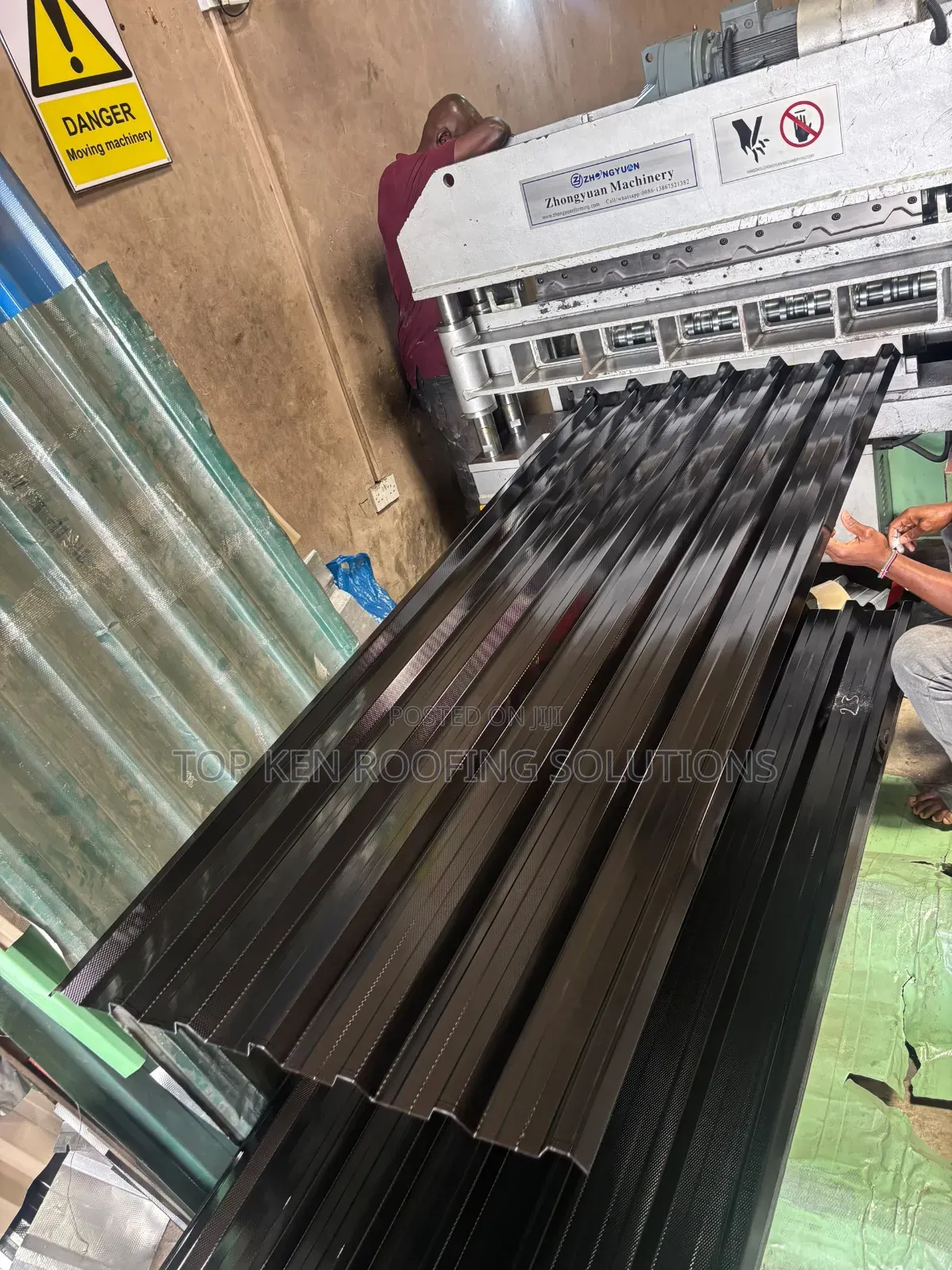 0.58 T/Black Longspan Aluminium Sheet
