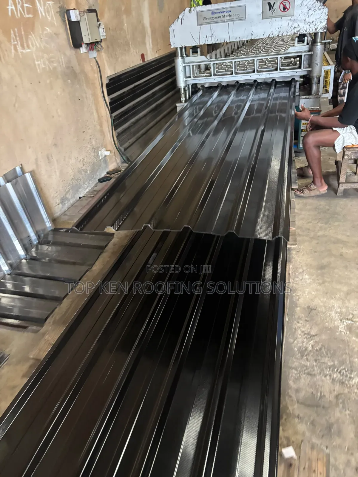 0.58 T/Black Longspan Aluminium Sheet