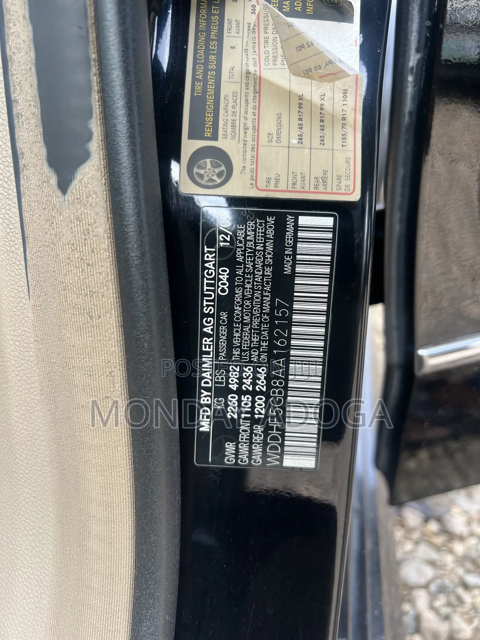 Mercedes-Benz E350 Base 4dr Sedan RWD (3.5L 6cyl 7A) 2010 Black