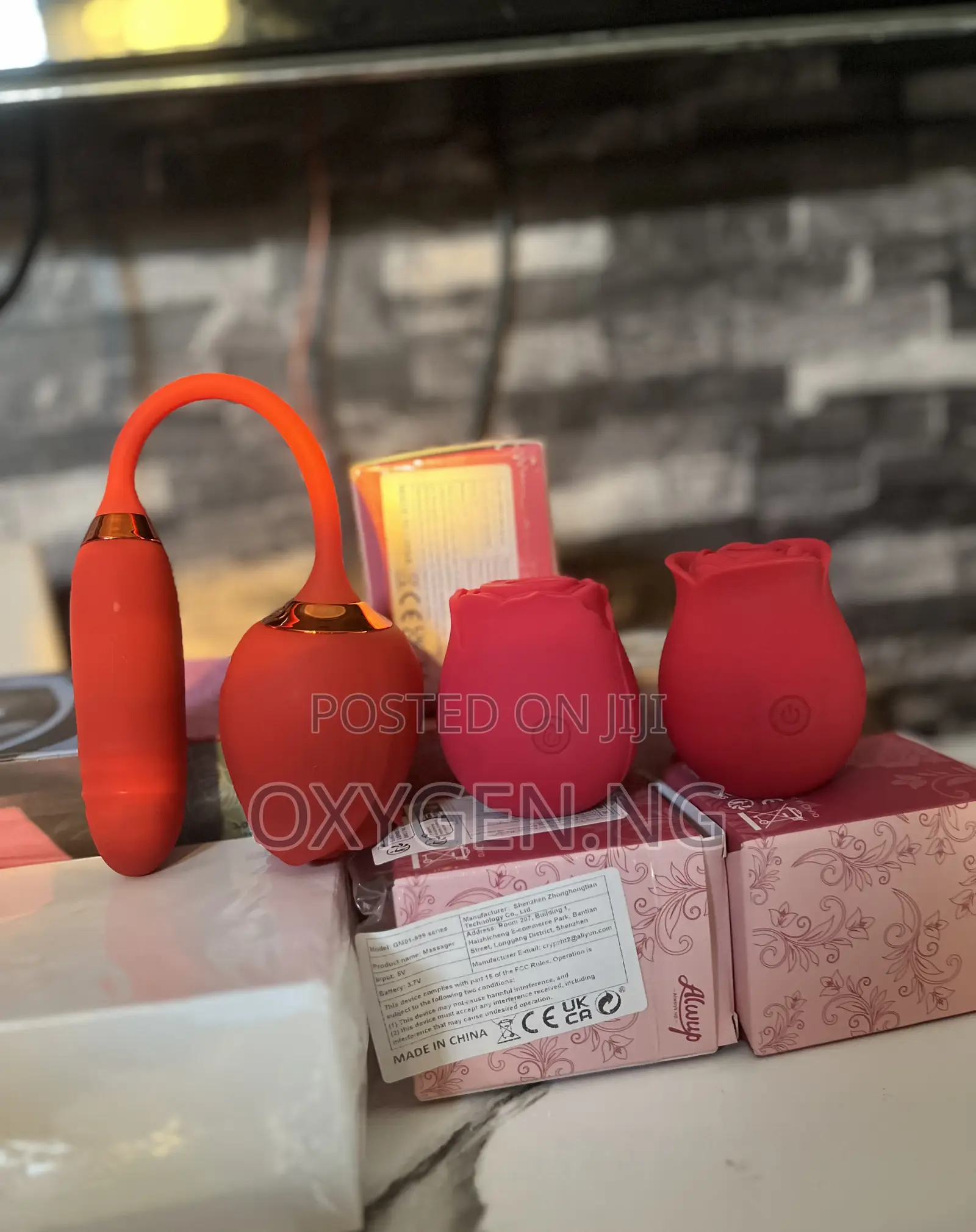 Rose Sex Toy Vibrator (Sold at 40% Discount Price)