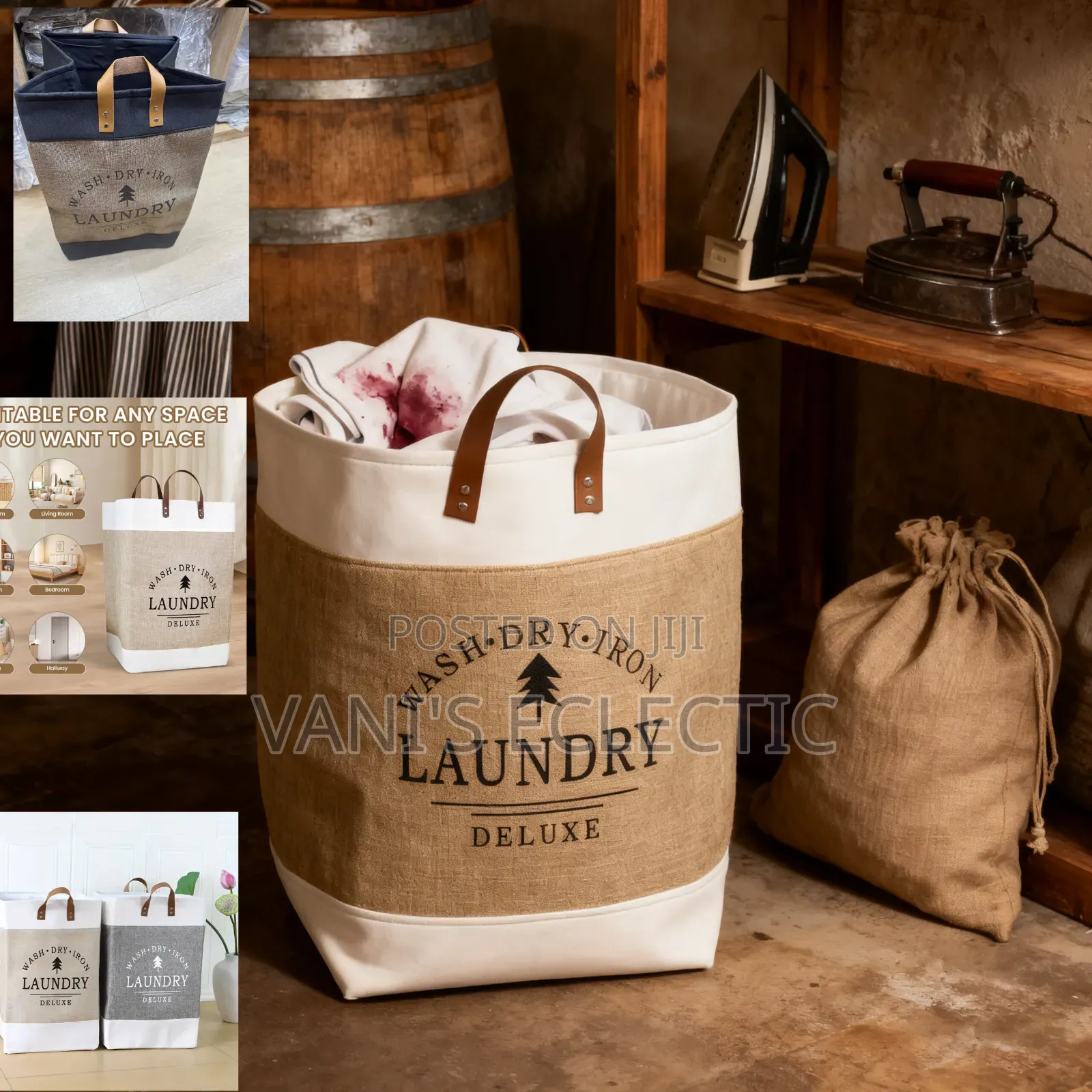 Deluxe Laundry Hamper (Laundry Bag)