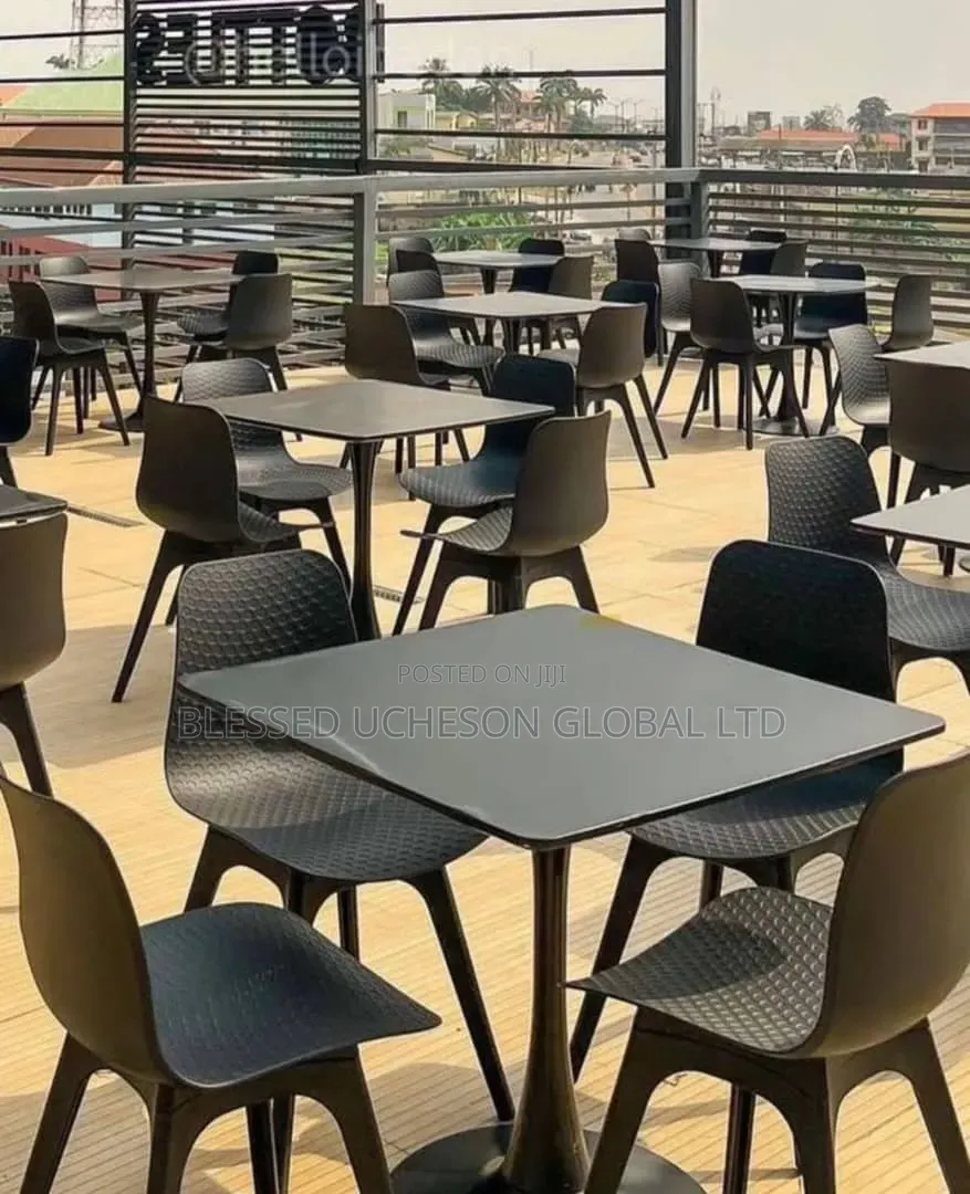 Brand New Modern Café Dining Table Chair Set
