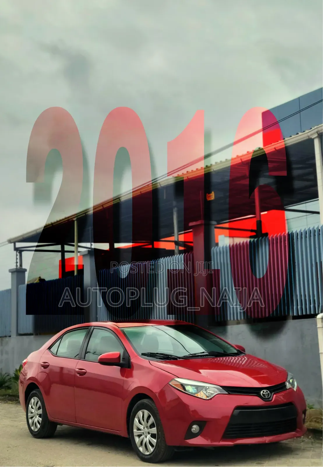 Toyota Corolla 2016 Red