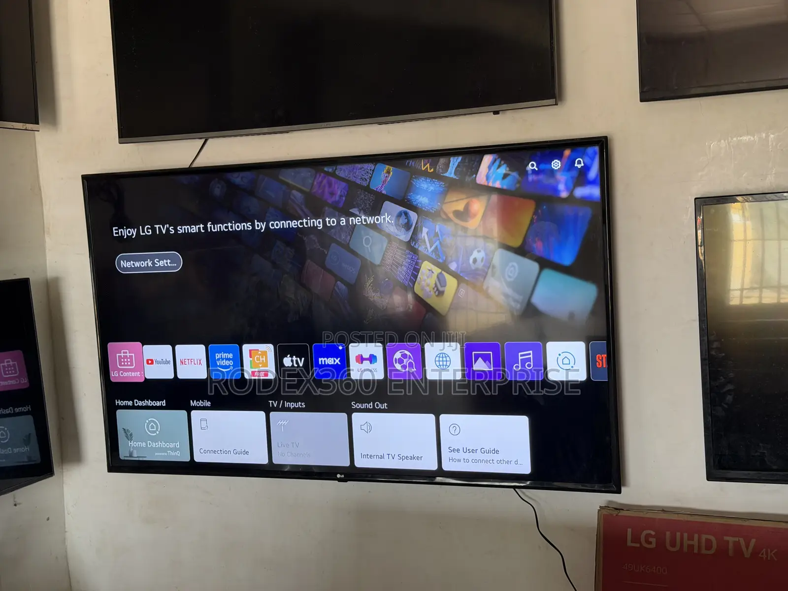65-Inch UK Used LG UHD Smart TV for Sale