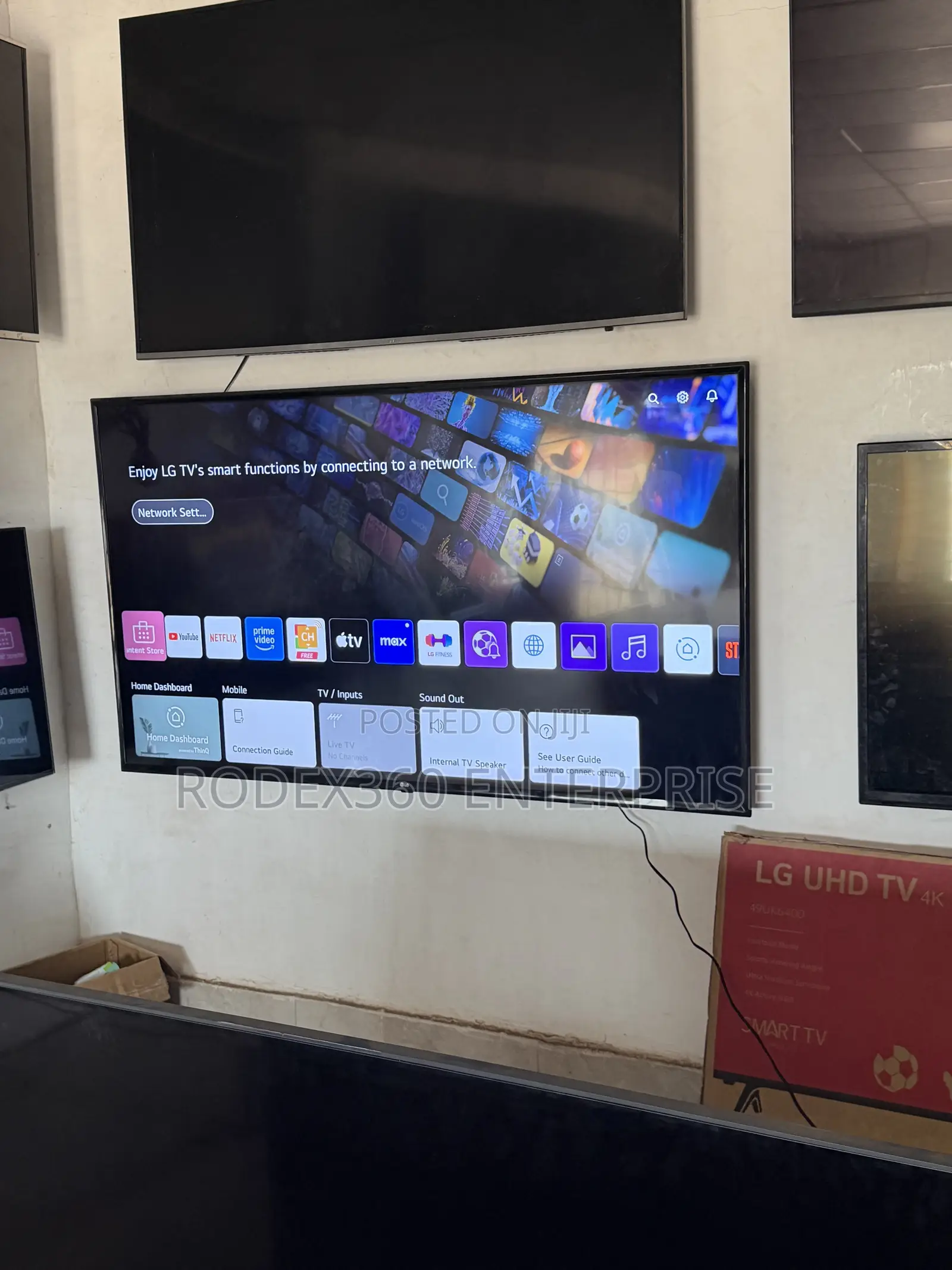65-Inch UK Used LG UHD Smart TV for Sale