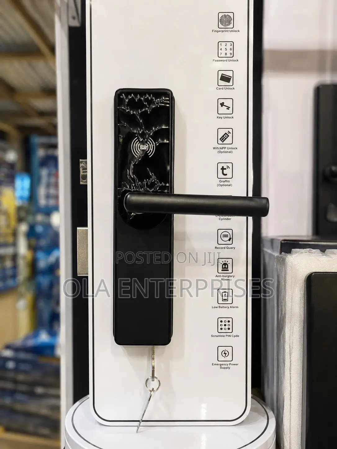 Smart RFID Door Lock With Lever Handle