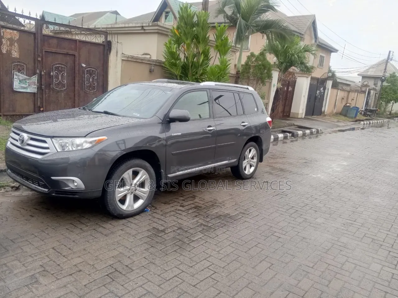 Toyota Highlander 2009 Gray