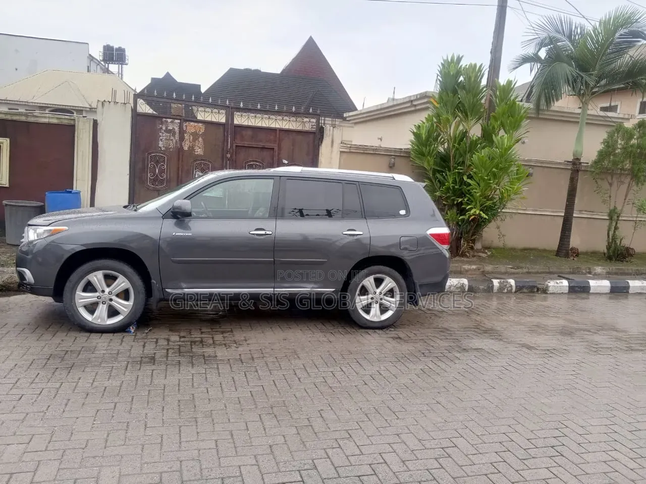 Toyota Highlander 2009 Gray