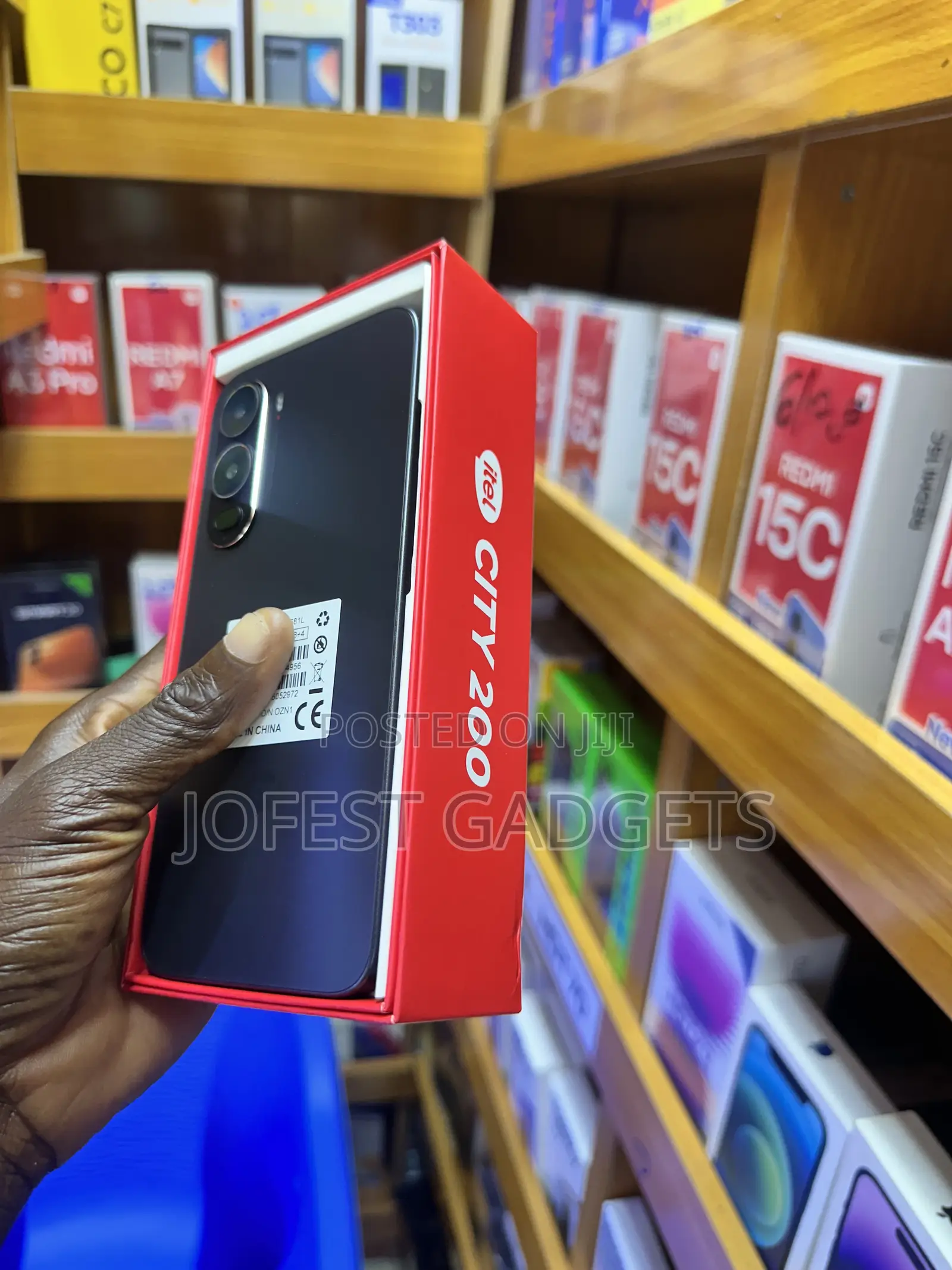 Itel City 200 128 GB Black