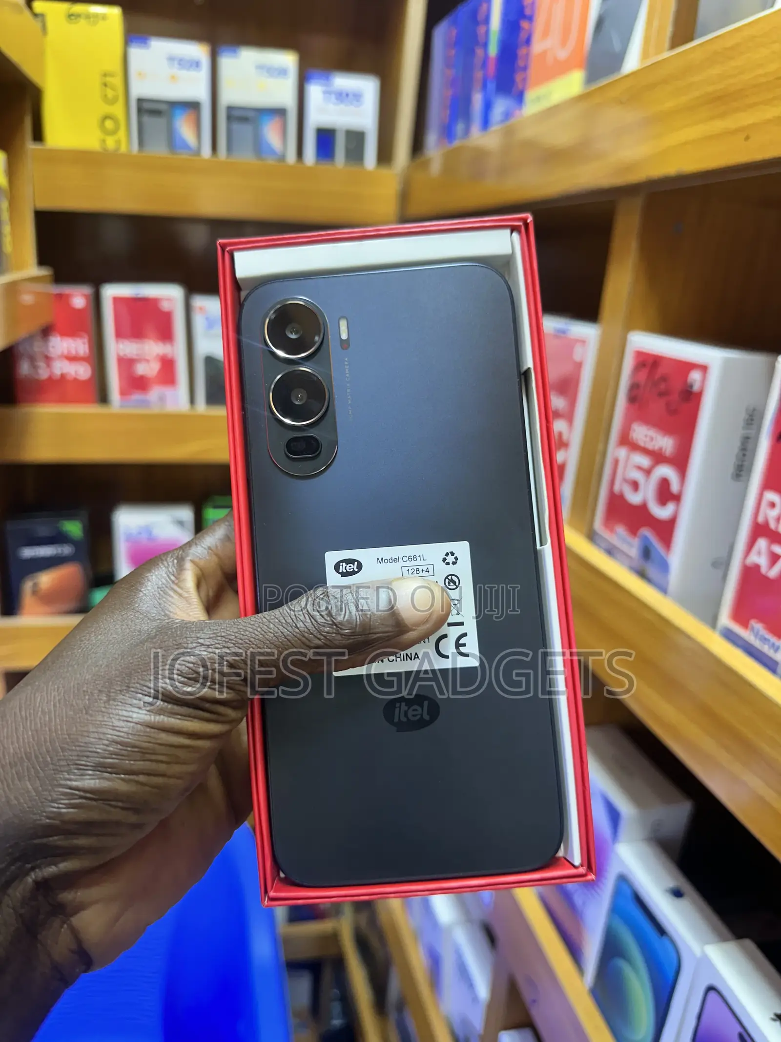 Itel City 200 128 GB Black