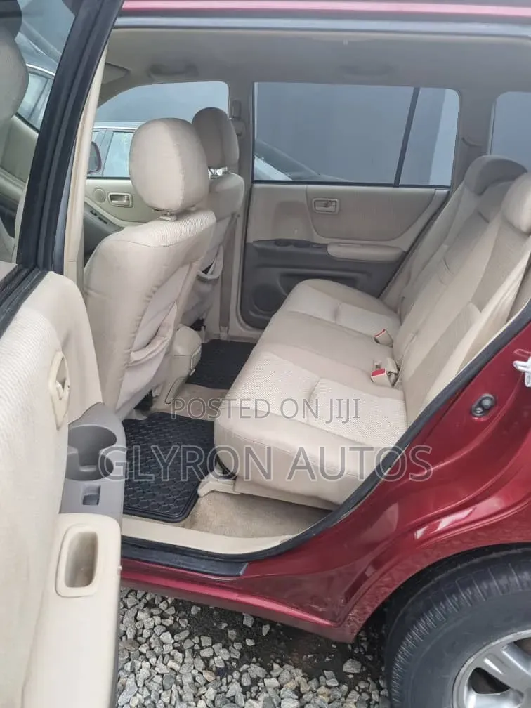 Toyota Highlander V6 FWD 2004 Red