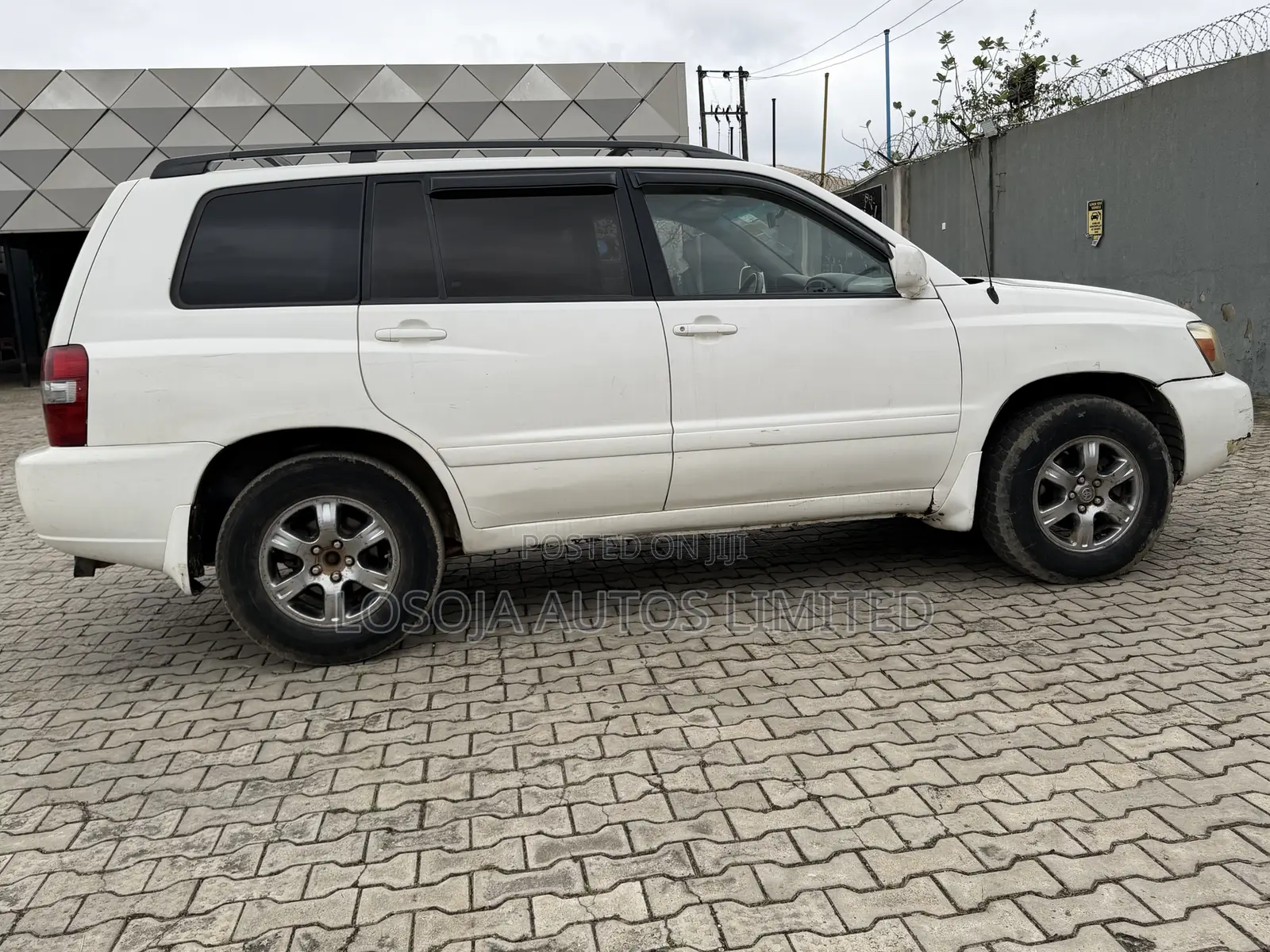 Toyota Highlander V6 2005 White