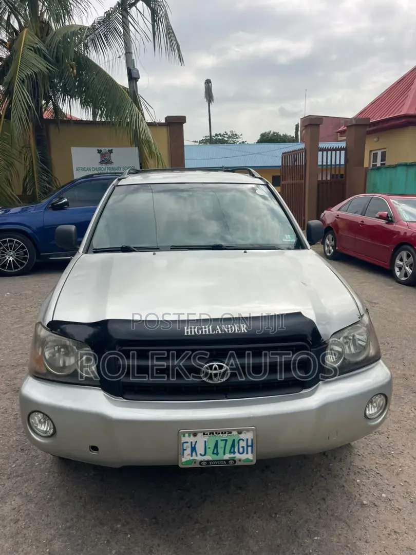 Toyota Highlander V6 AWD 2003 Gray
