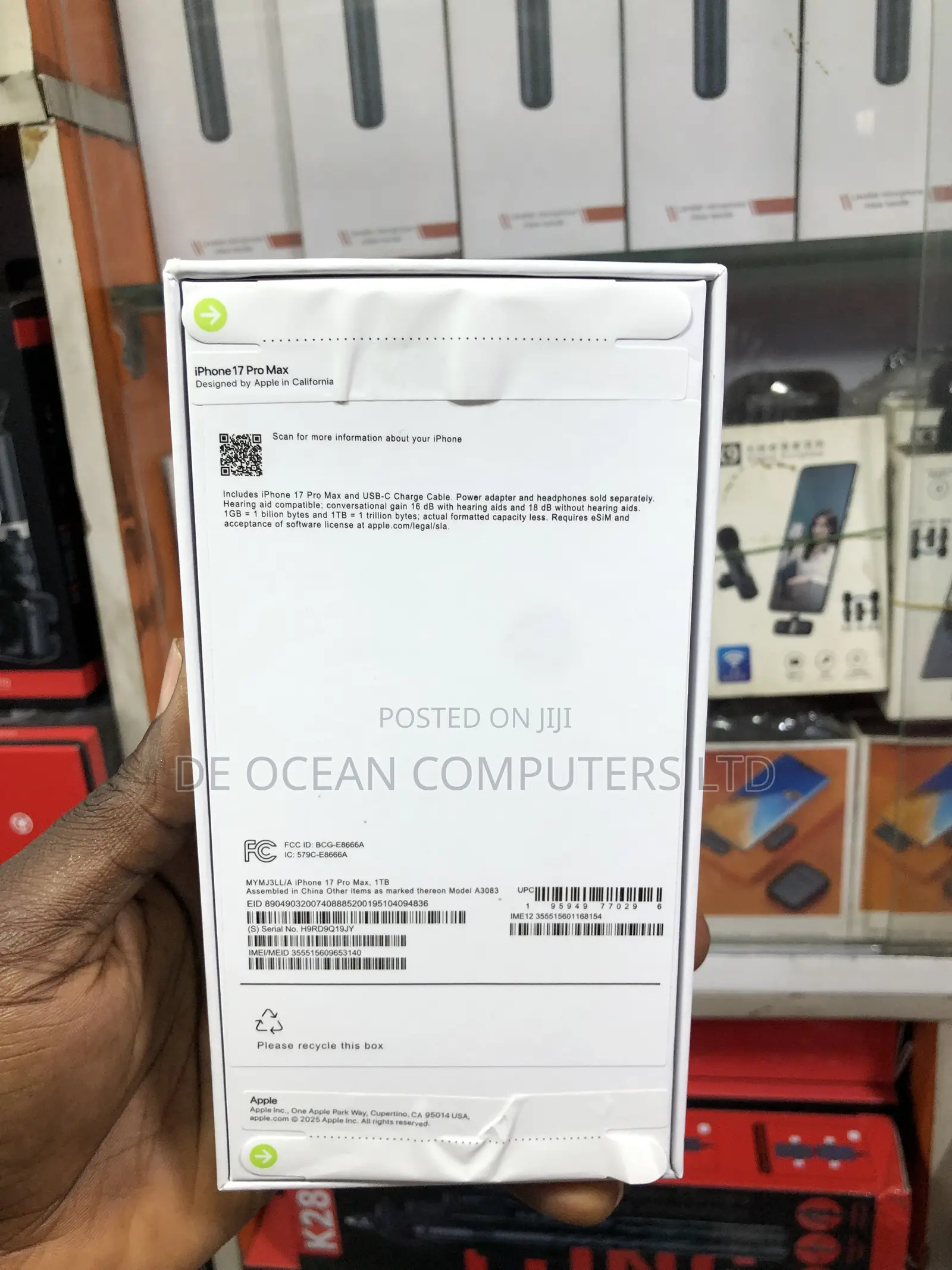 New Mobile Phone 1 TB Blue