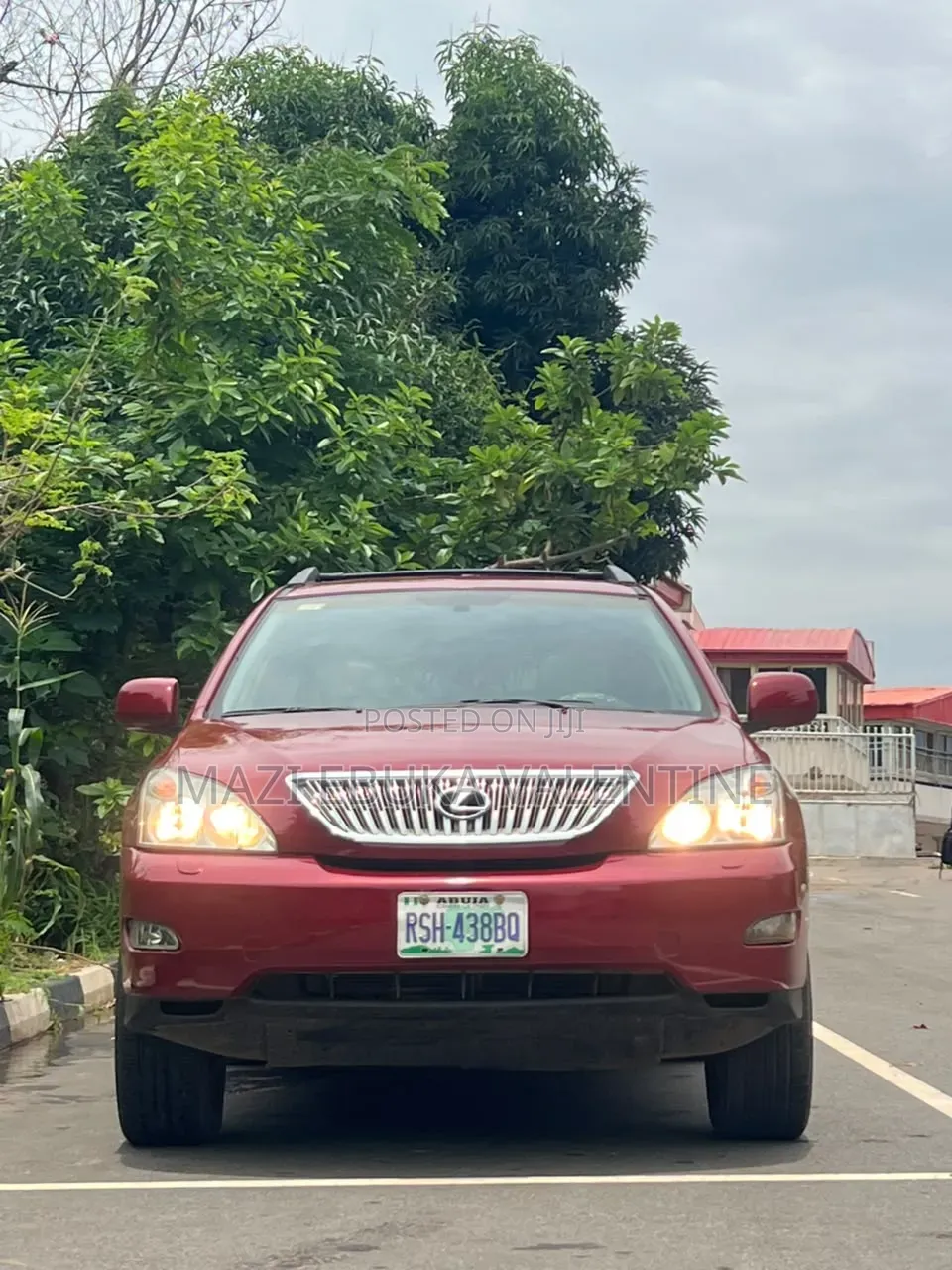 Lexus RX 2006 Red