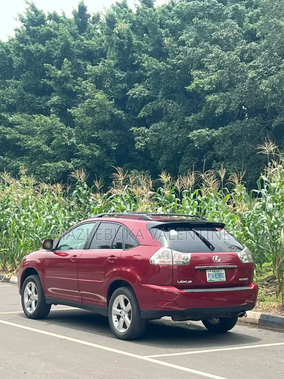 Lexus RX 2006 Red