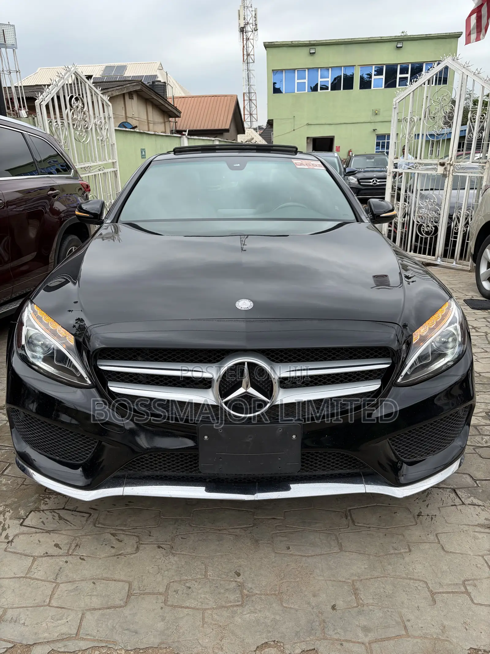 Mercedes-Benz C400 4Matic AWD Sedan (3.0L V6 7A) 2015 Black