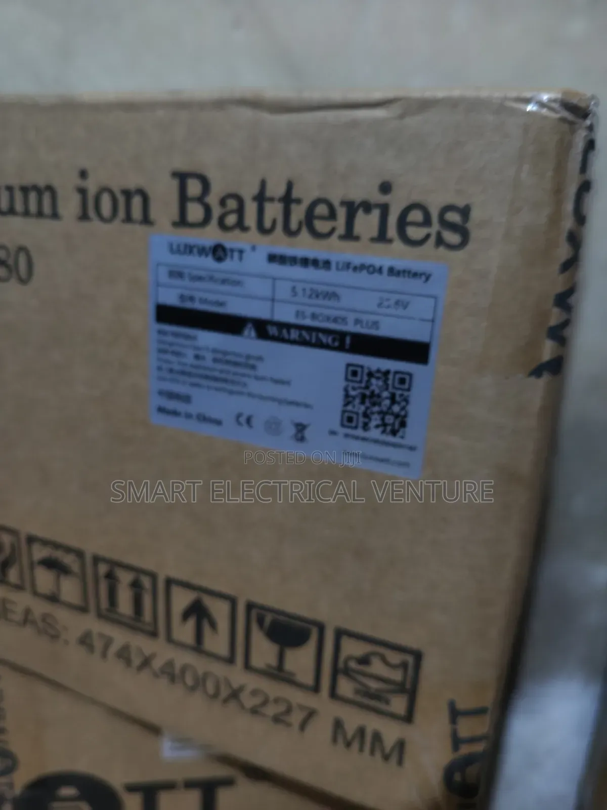 5kwh 24v Luxwatt Solar Lithium Ion Battery