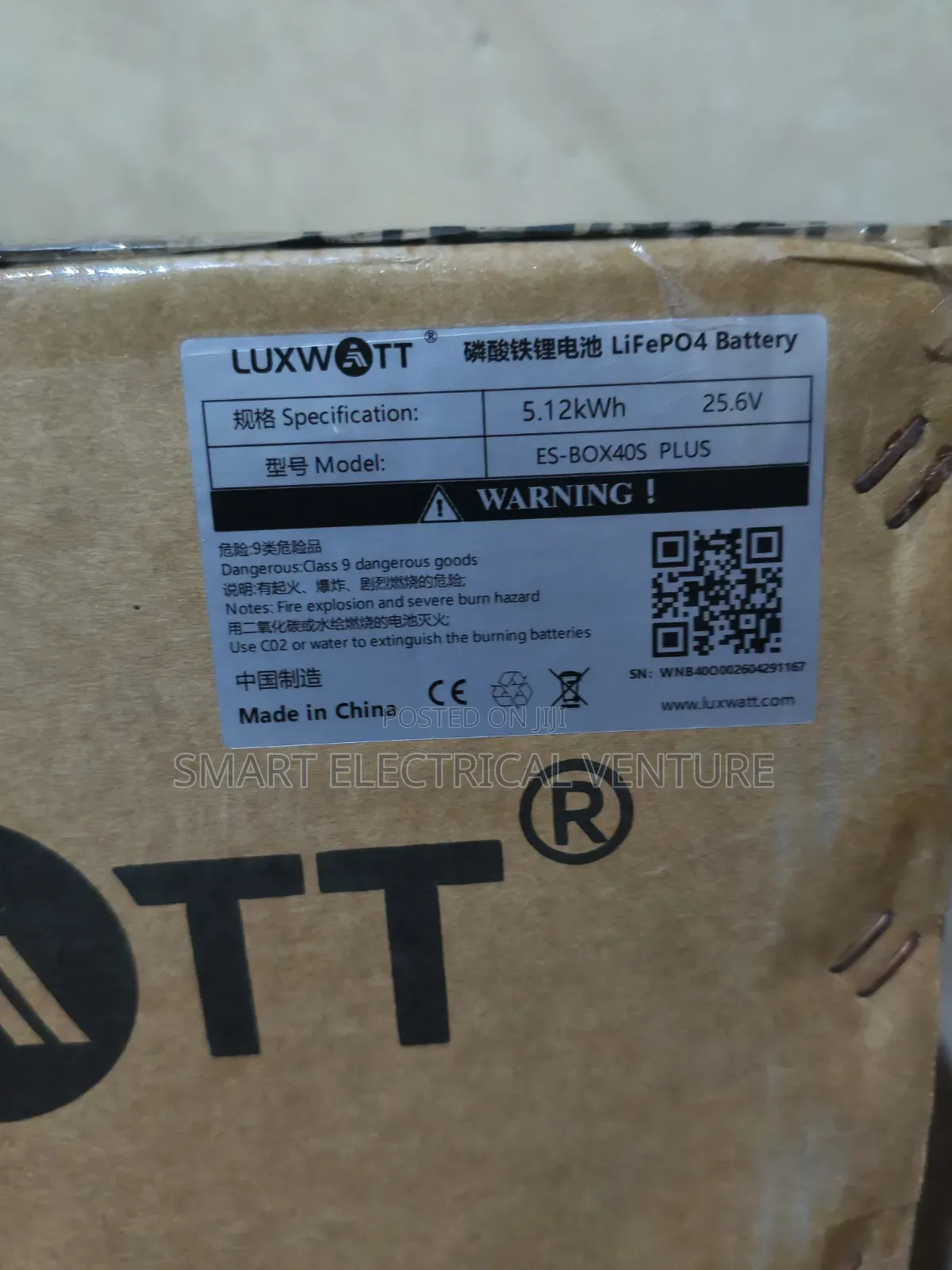 5kwh 24v Luxwatt Solar Lithium Ion Battery