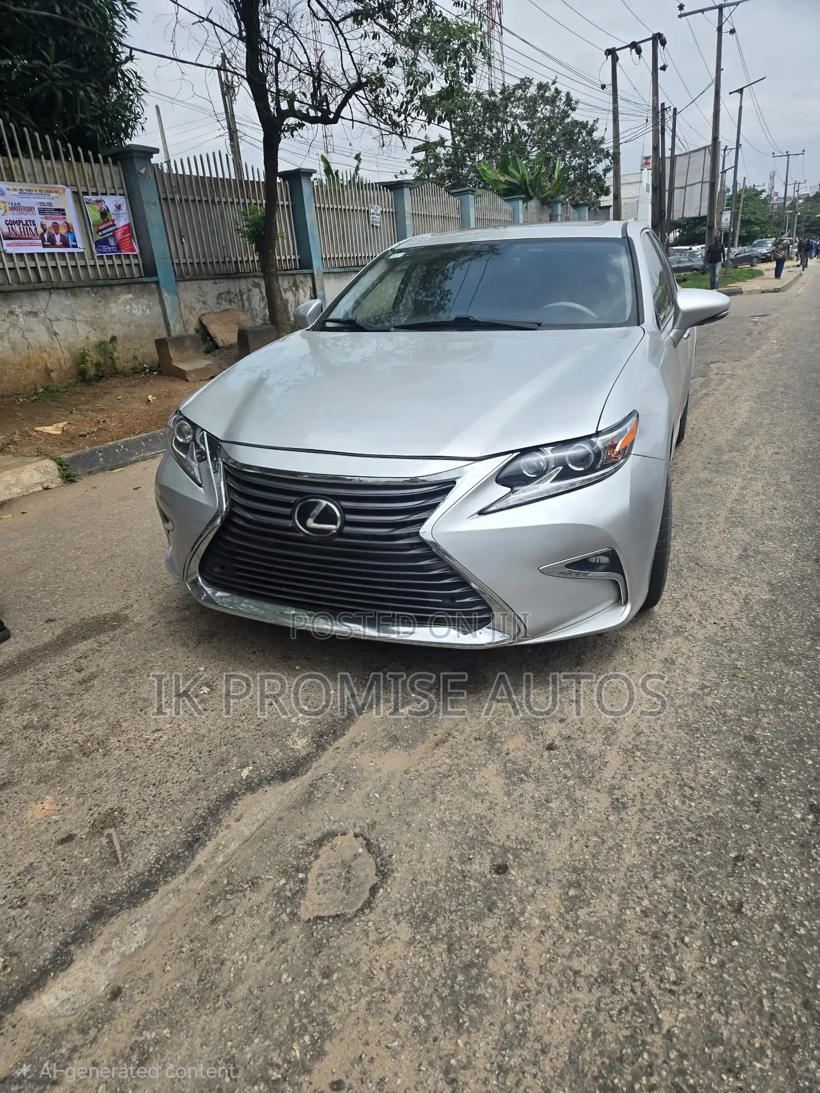 Lexus ES 2015 Silver