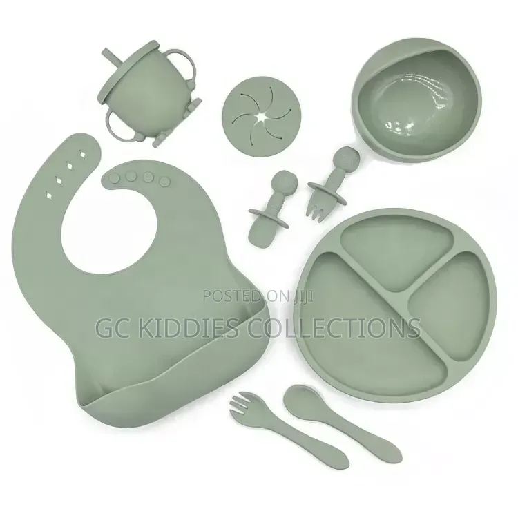Silicone Baby Plate Set