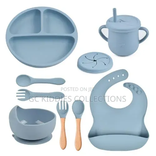 Silicone Baby Plate Set