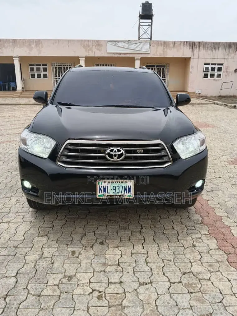 Toyota Highlander Limited 2008 Black