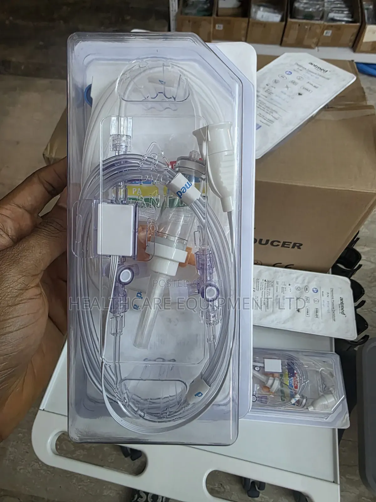 Antmed Disposable Pressure Transducer Kit (PT-01) – Brand New / Sealed