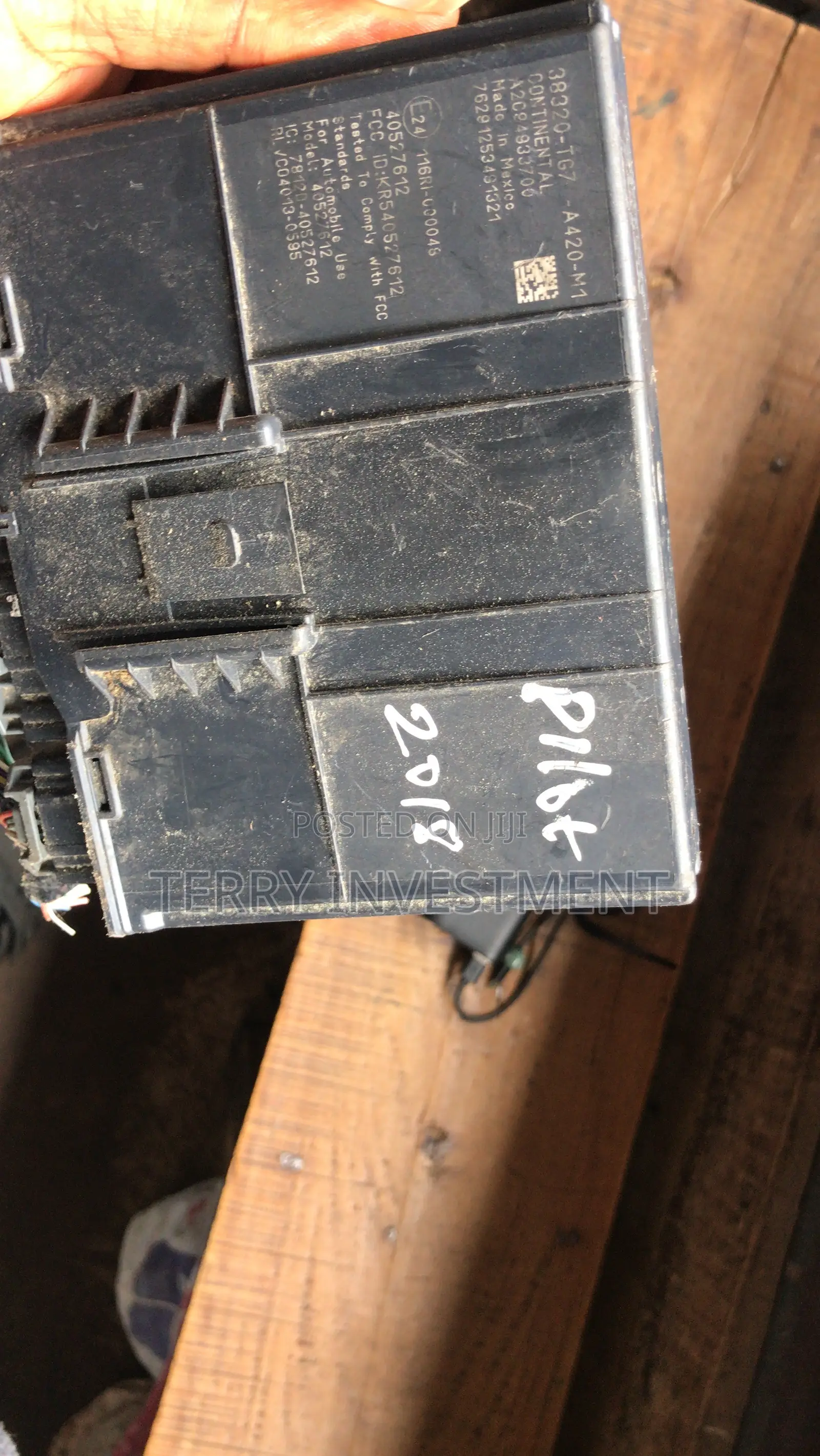Honda Pilot and Acura, Control Module Unity, BCM!Fuse Box2016/2020