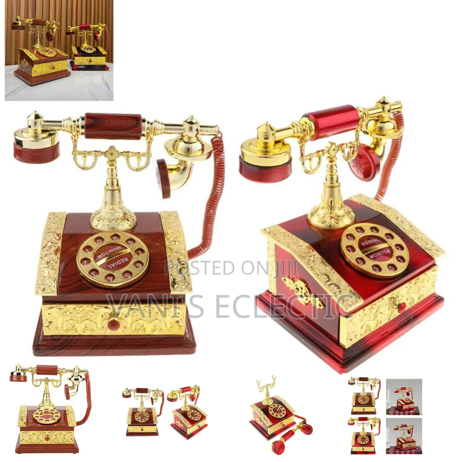 Luxury Vintage Retro Telephone (Bridgerton Telephone)