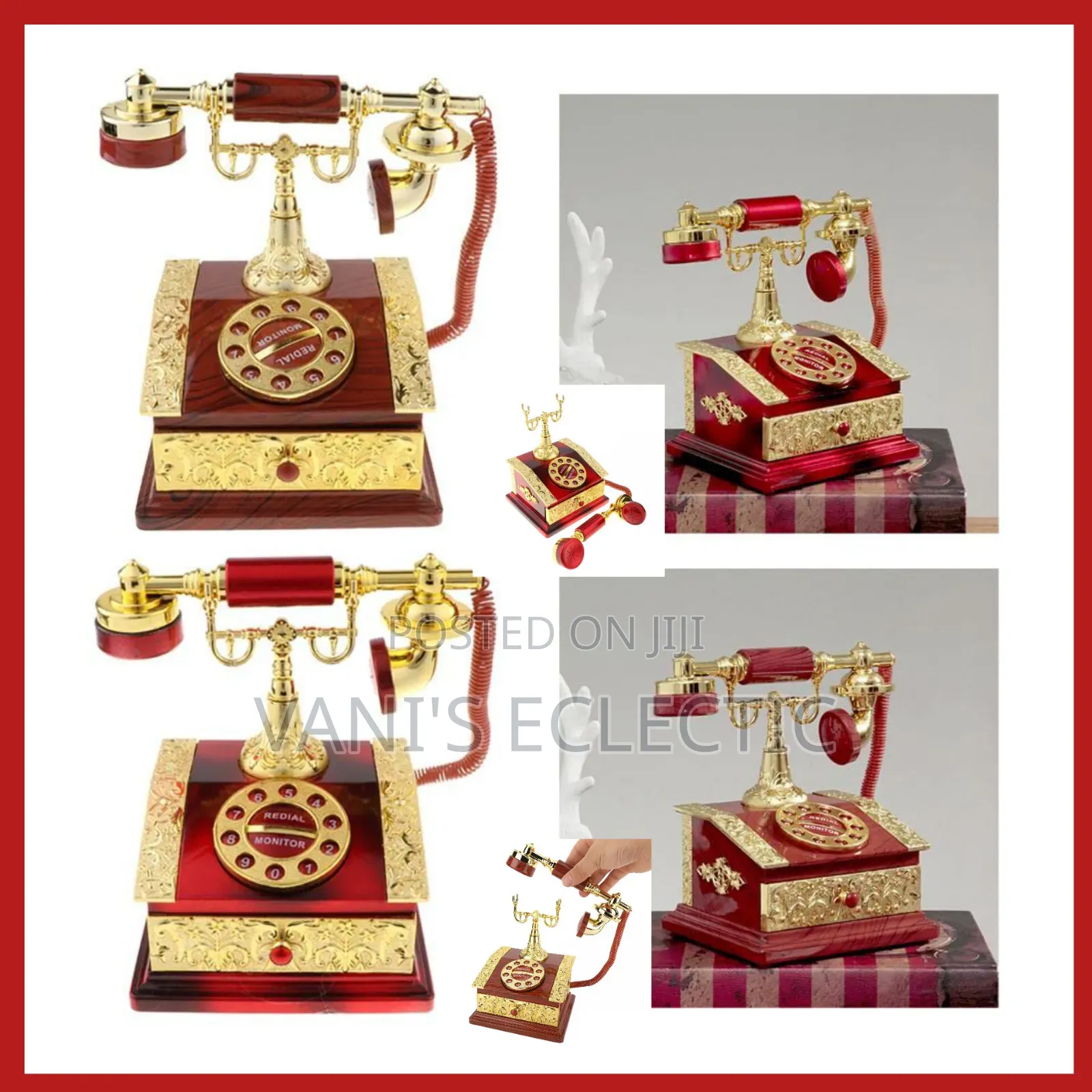 Luxury Vintage Retro Telephone (Bridgerton Telephone)