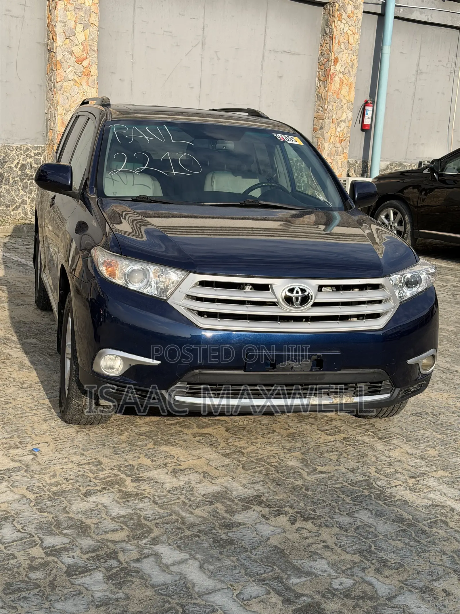 Toyota Highlander 2011 Blue