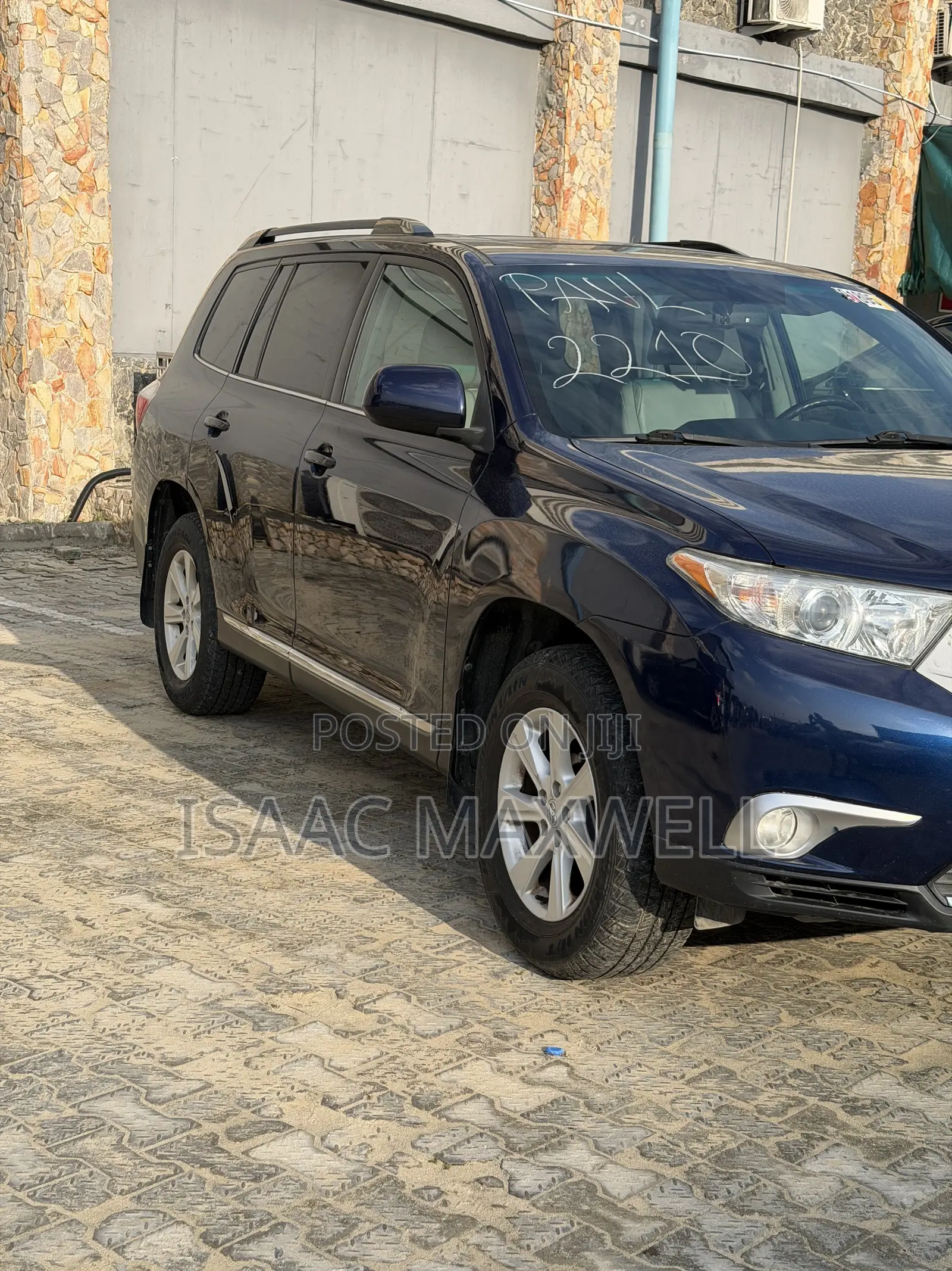 Toyota Highlander 2011 Blue