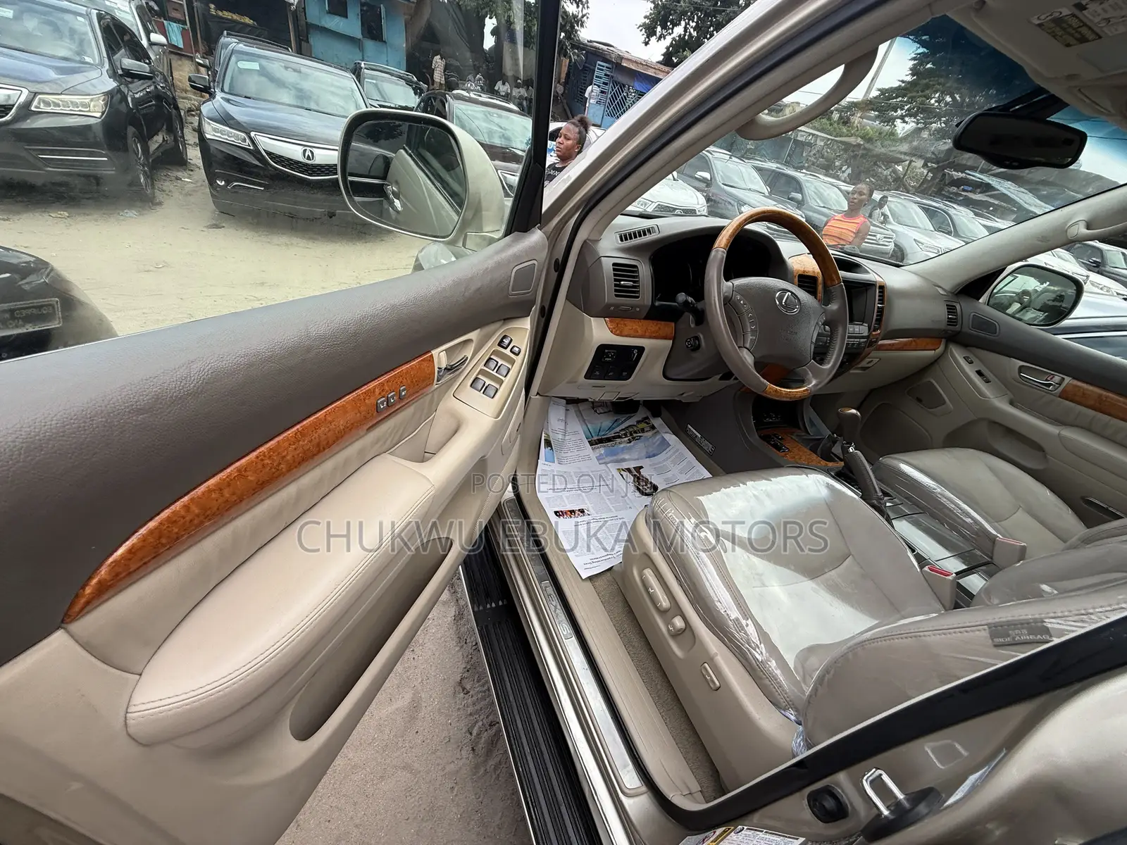 Lexus GX 470 Sport Utility 2006 Gold