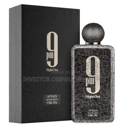 Afnan 9 PM Night Out Unisex Extrait De Parfum (100 ML/ 3.4 FL)