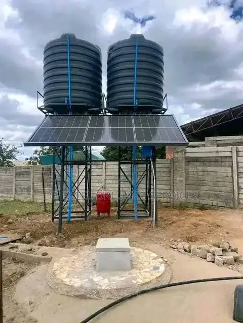 Solar Powered Borehole Drilling in Gwarinpa Abuja.