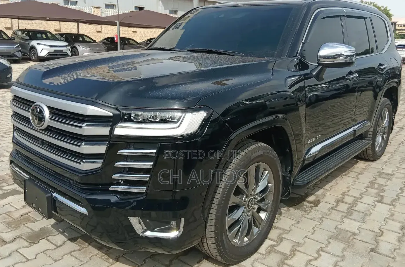 Toyota Land Cruiser LC300 2023 Matt Black