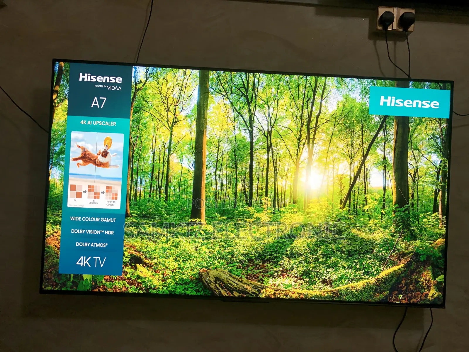 Hisense 50" A7 Smart TV — Dolby Vision | Executive Edition Refined