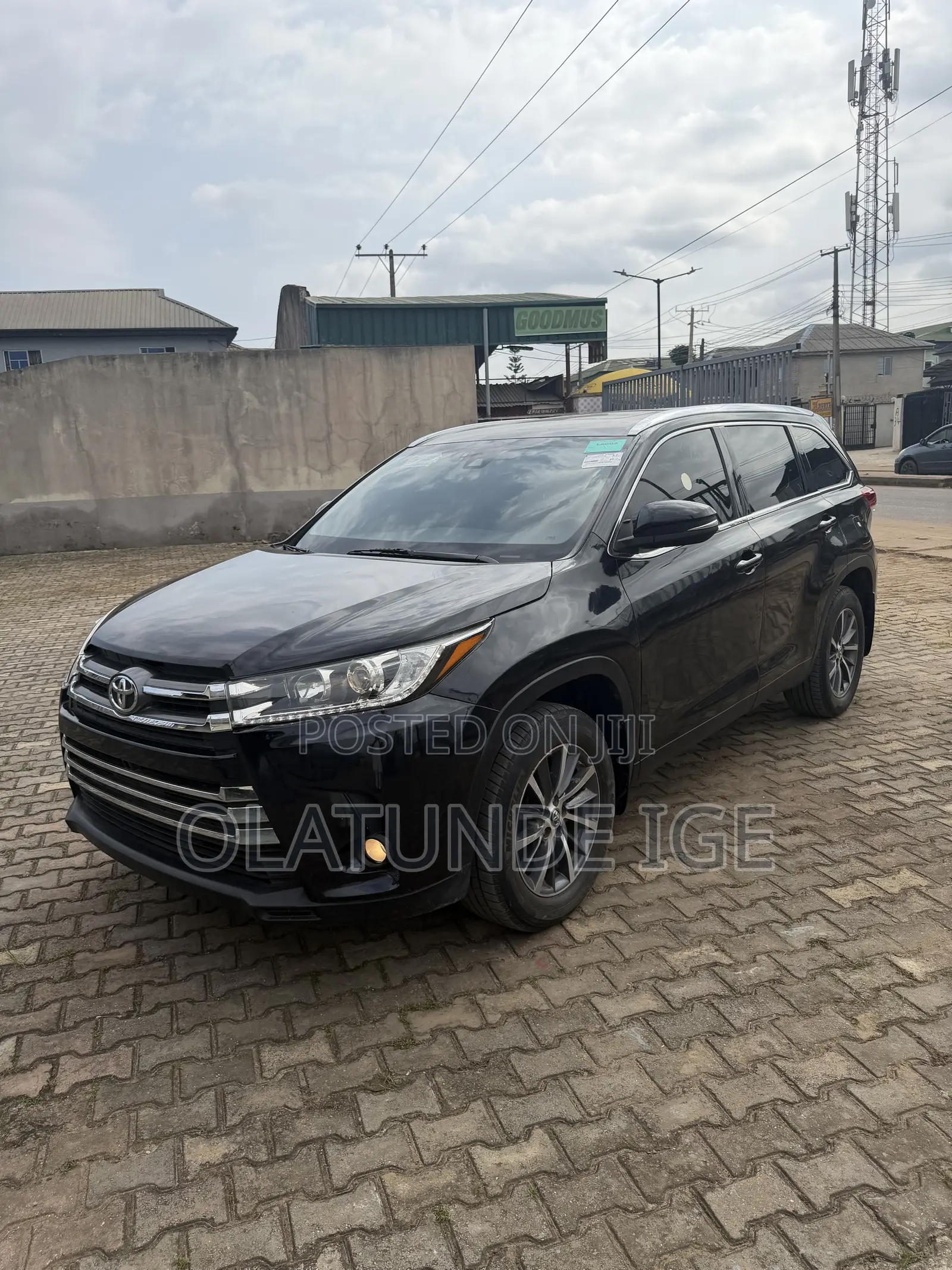 Toyota Highlander XLE 2019 Black