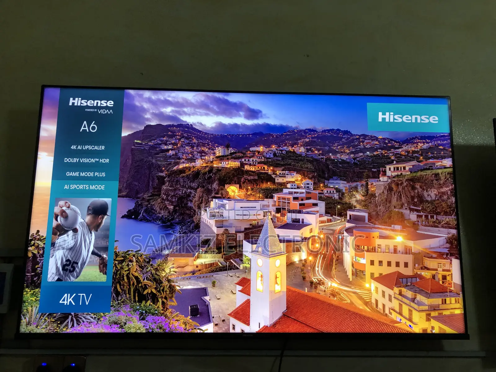 Hisense 50Inch A6 Smart TV — Dolby Vision |Quiet Luxury Pure Edition